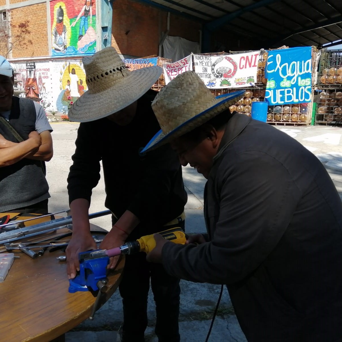 SOLIDARIDAD CON LOS PUEBLOS UNIDOS DE LA REGION CHOLULTECA EN PUEBLA, POR EL VIOLENTO DESALOJO DE LA CASA DE LOS PUEBLOS “ALTEPELMECALLI”